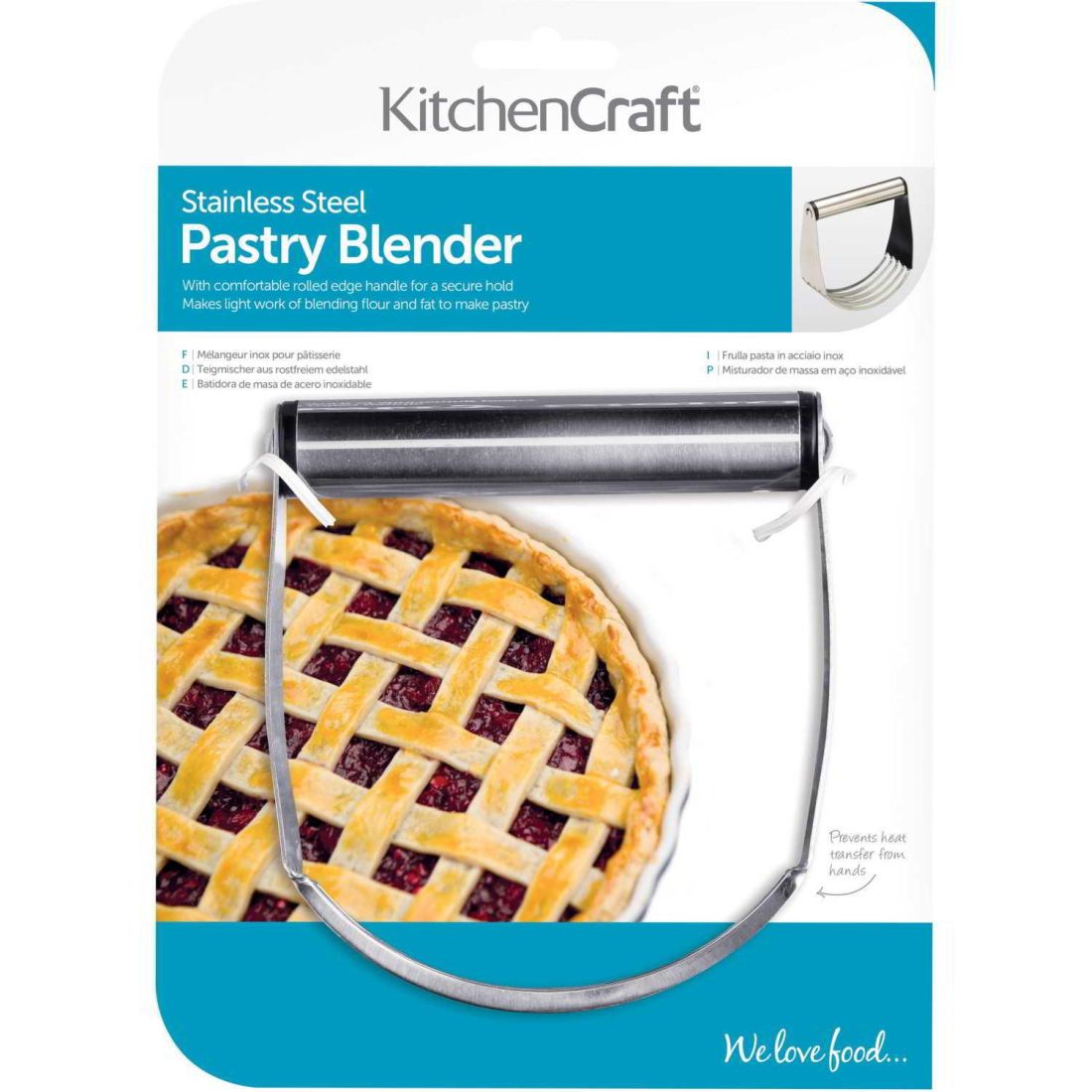 STAINLESS STEEL PASTRY BLENDER