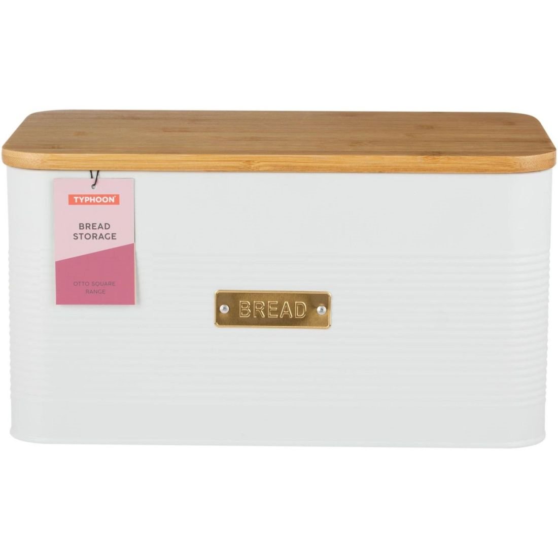 TYPHOON OTTO SQUARE BREAD BIN WHITE