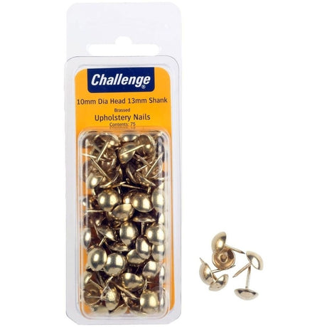 CHALLENGE SHANK UPHOLSTERY NAILS 75 PACK