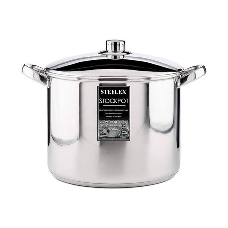 STEELUX 30CM STOCKPOT