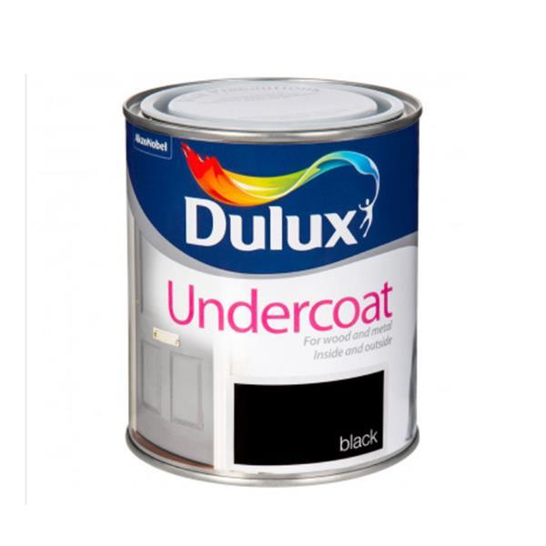 DULUX UNDERCOAT BLACK 750ML