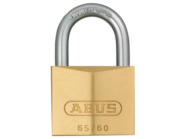 ABUS COMPACT BRASS PADLOCK 65/60