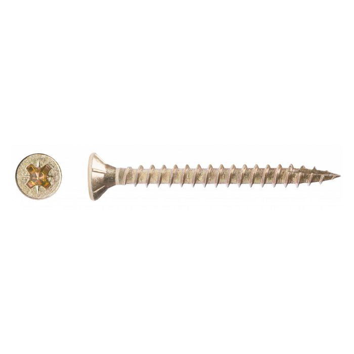 RAWLPLUG CHIPBOARD SCREWS M4 X 30MM PACK OF 20