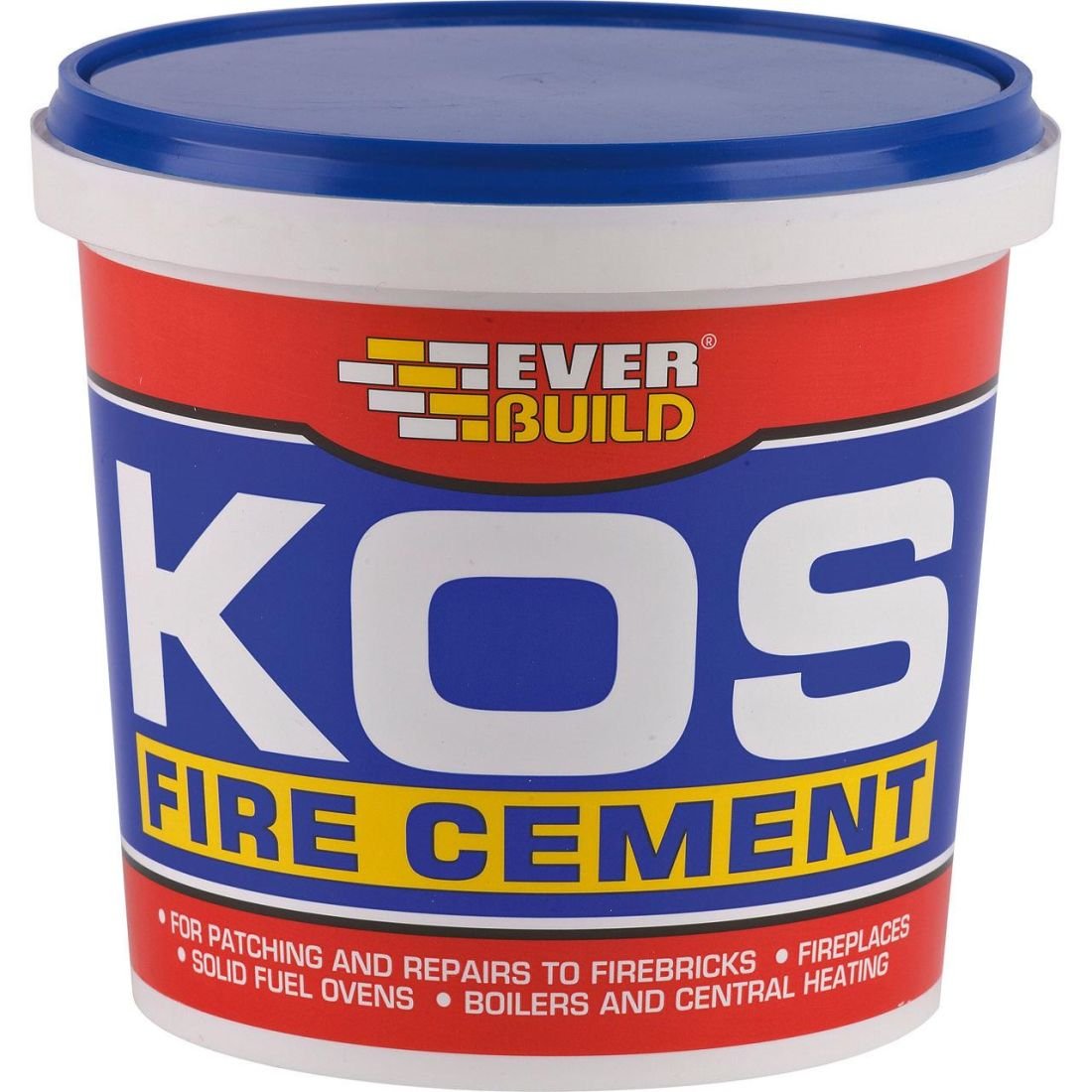 EVERBUILD KOS FIRE CEMENT BLACK 1KG