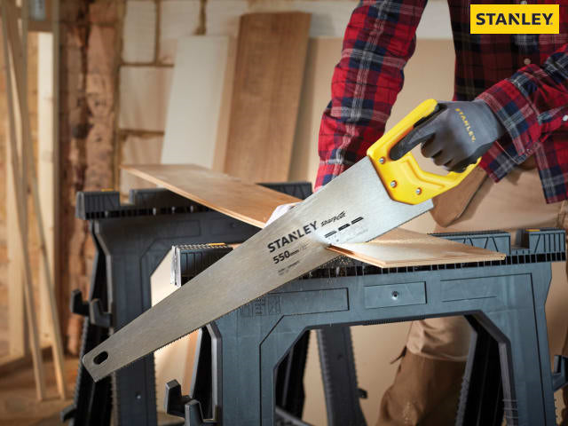 STANLEY SHARPCUT HANDSAW FINE CUT 550MM