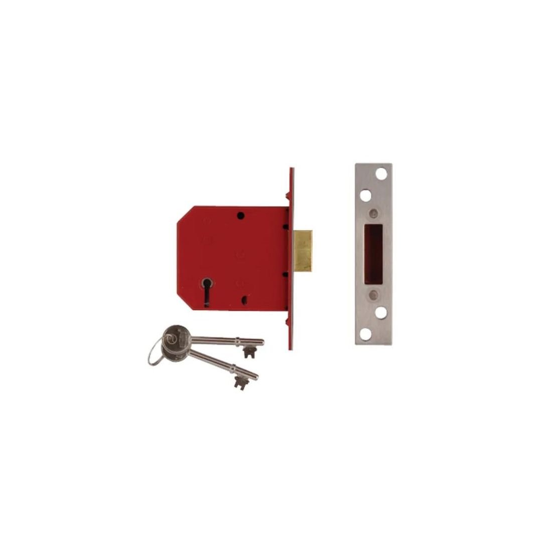 UNION CLASSIC 5 LEVER SECURITY MORTICE DEADLOCK 2.5"