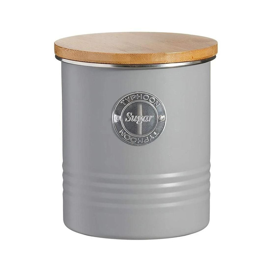 TYPHOON LIVING GREY SUGAR CANNISTER