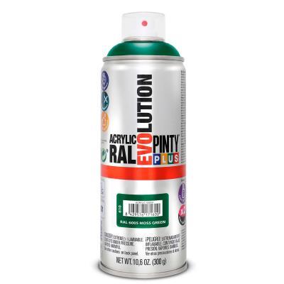 PINTY PLUS EVOLUTION SPRAY PAINT MOSS GREEN 400ML