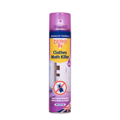 ZERO IN CLOTHES MOTH KILLER AEROSOL 300ML