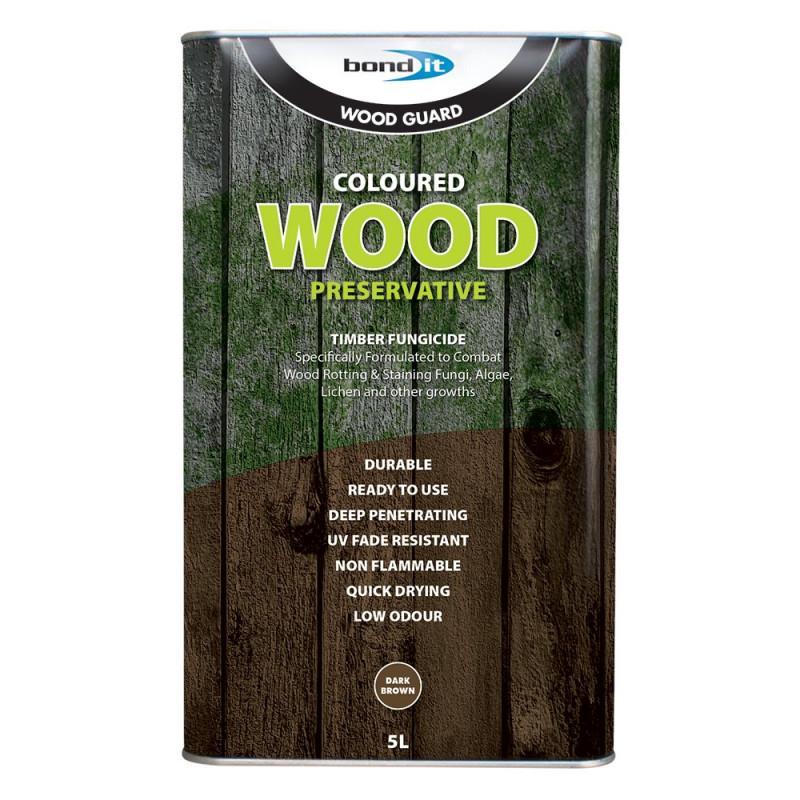 BOND-IT COLOURED WOOD PRESERATIVE GREEN 5L
