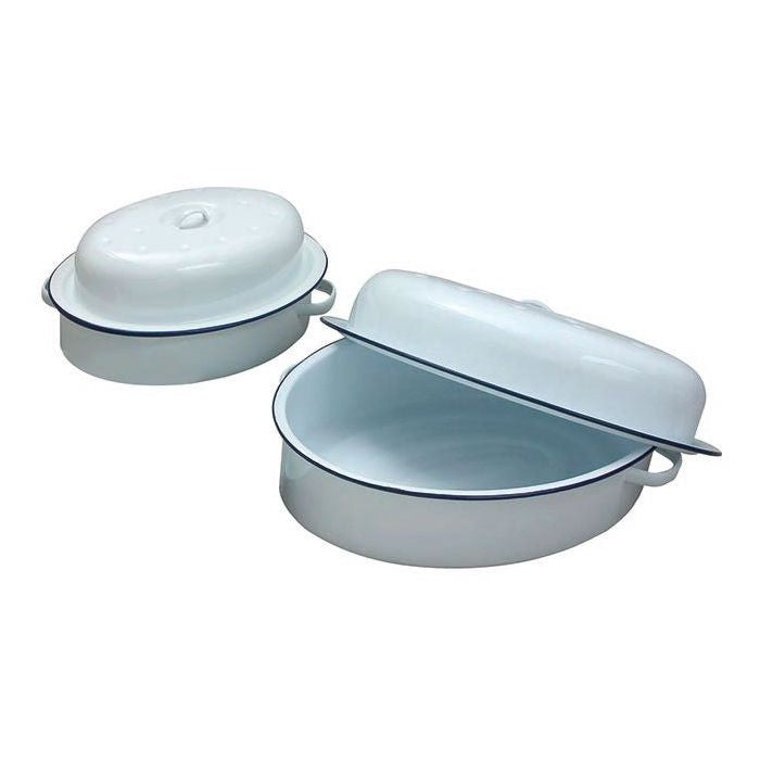 FALCON 36CM ENAMEL OVAL ROASTER