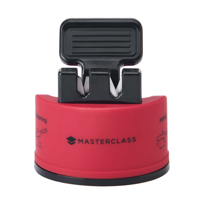MASTERCLASS SMART SHARP DUAL KNIFE SHARPENER RED