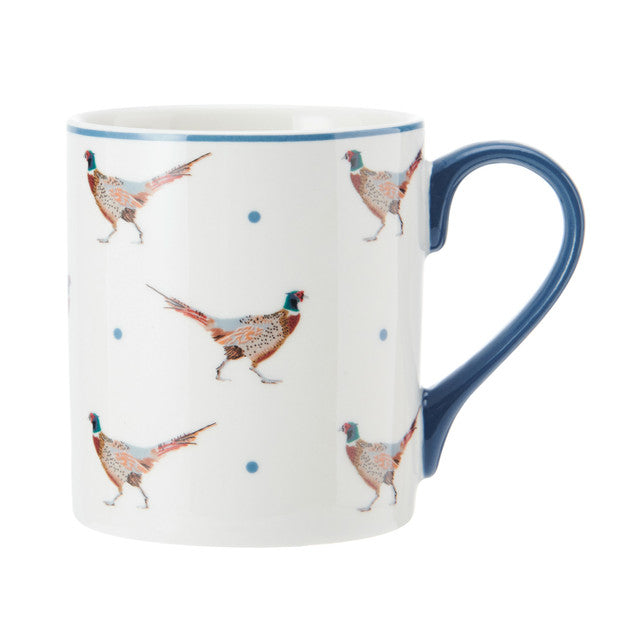 MIKASA PHEASANT STRAIGHT SIDED PORCELAIN MUG 280ML