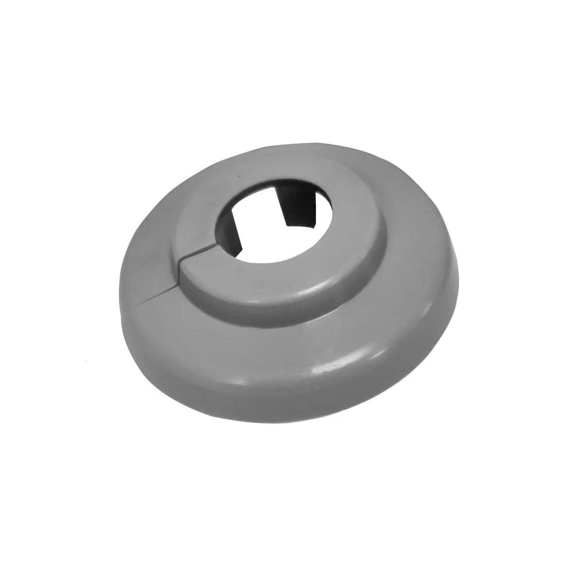 CANADIA PLASTIC ROSETTE MID GREY 15MM