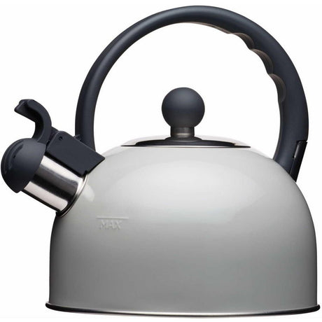 TRADITIONAL WHISTLING KETTLE FRENCH GREY 1.4L