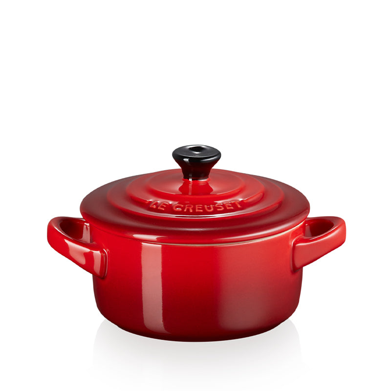LE CREUSET PETITE CASSEROLE CERISE