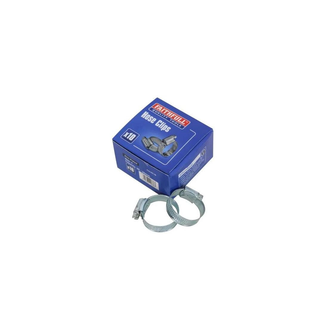 FAITHFULL JUBILEE HOSE CLIP 25-35MM ZP