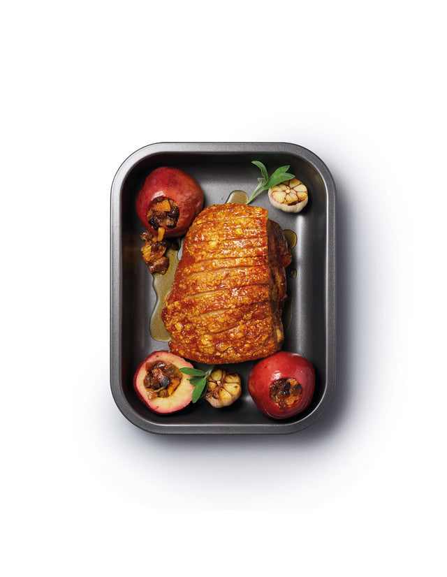 MASTERCLASS NON-STICK LARGE SLOPED ROASTING PAN 39CM X 31CM