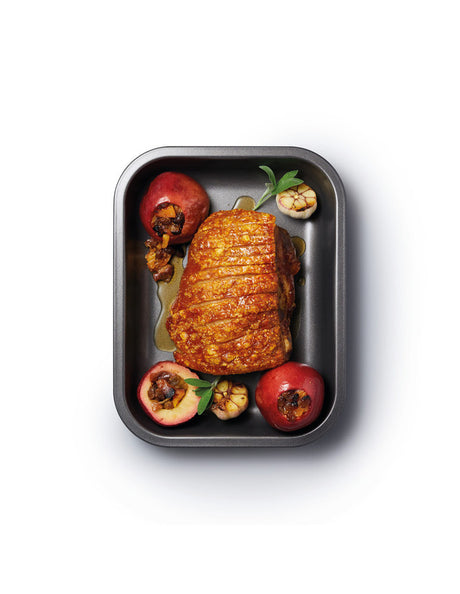 MASTERCLASS NON-STICK LARGE SLOPED ROASTING PAN 39CM X 31CM