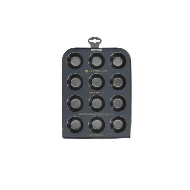 MASTERCLASS NON-STICK 12 HOLE MINI TART PAN