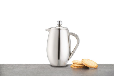 LA CAFETIERE DOUBLE WALLED STAINLESS STEEL 3-CUP CAFETIERE