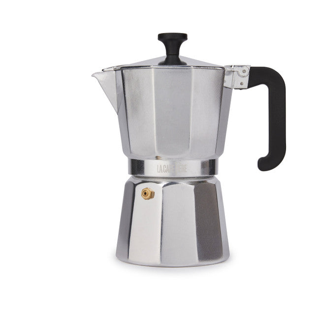 LA CAFETIERE VENICE ALUMINIUM 6-CUP ESPRESSO MAKER