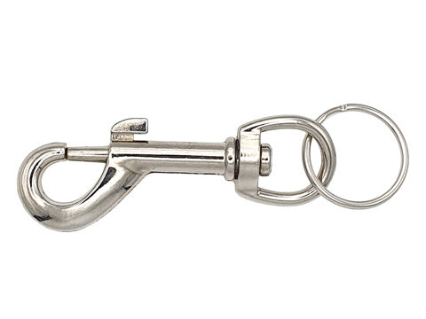 BELT CLIP CHROME LARGE