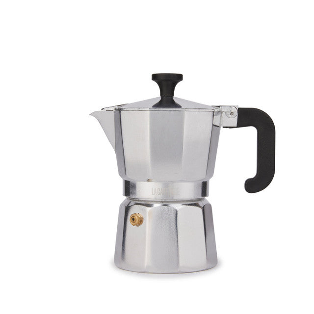 LA CAFETIERE VENICE ALUMINIUM 3-CUP ESPRESSO MAKER
