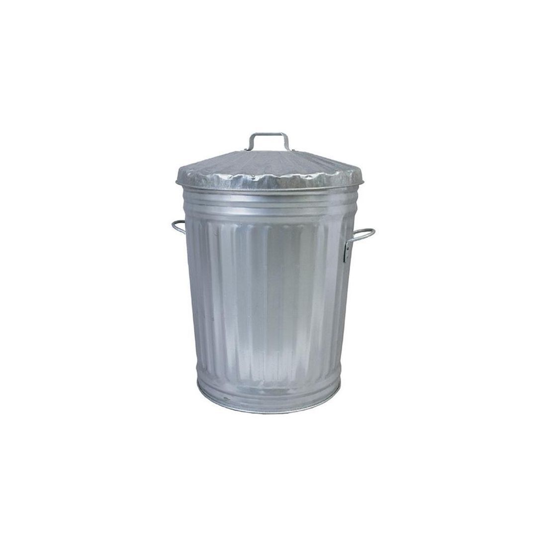 GALVANISED DUSTBIN 85L