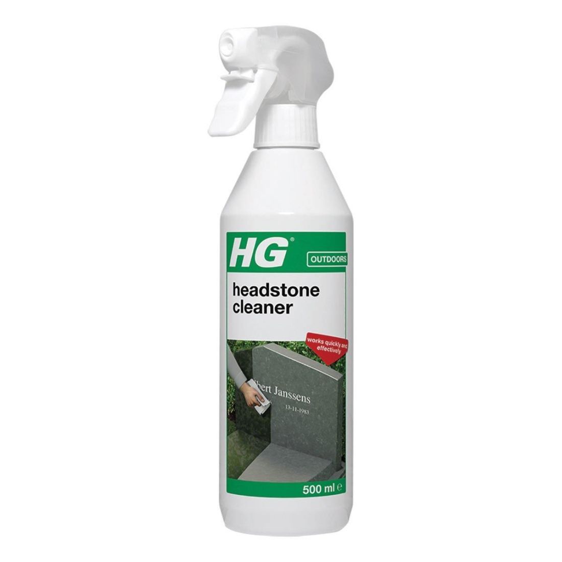 HG MARBLE HEADSTONE CLEANER 500ML
