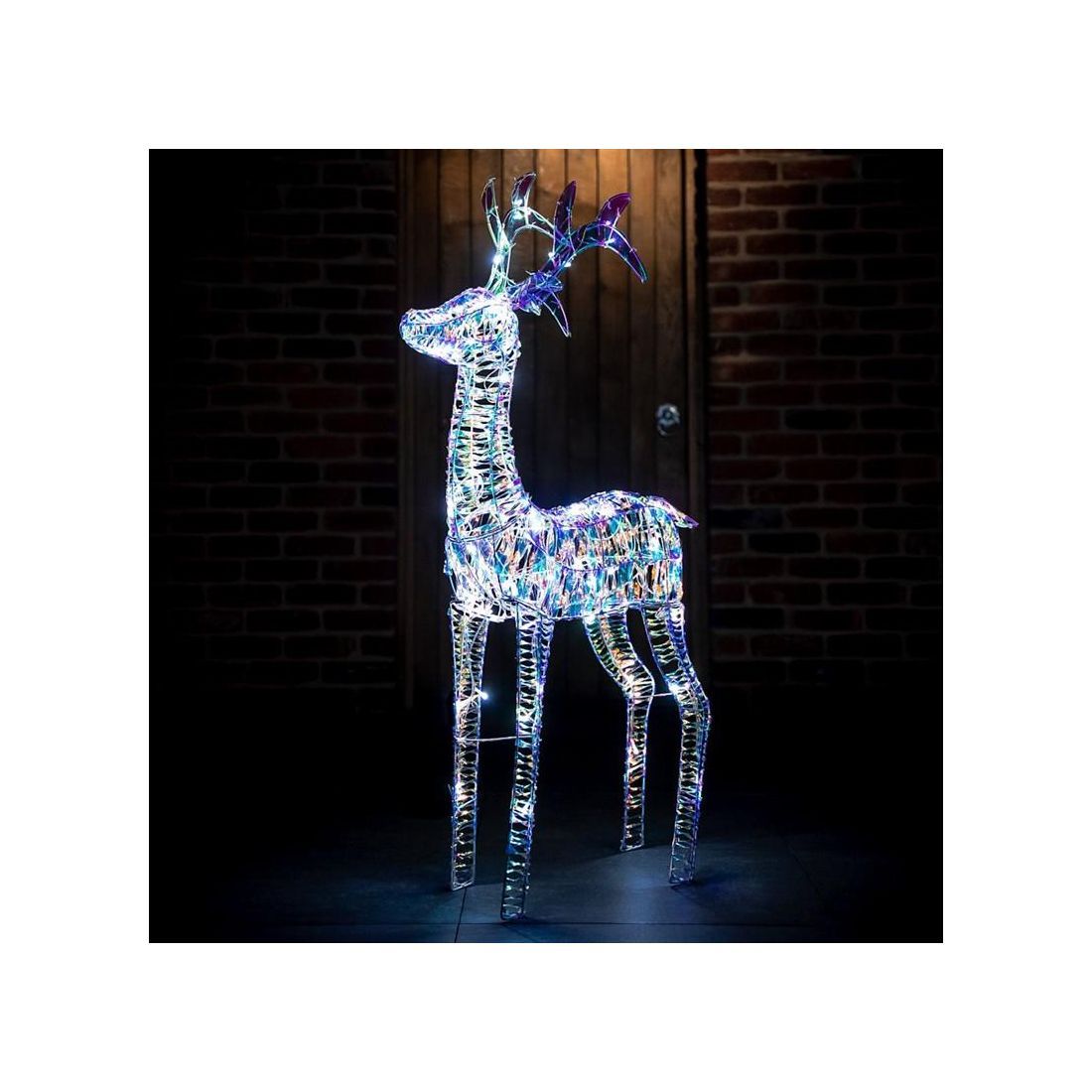 IRIDESCENT REINDEER 125CM