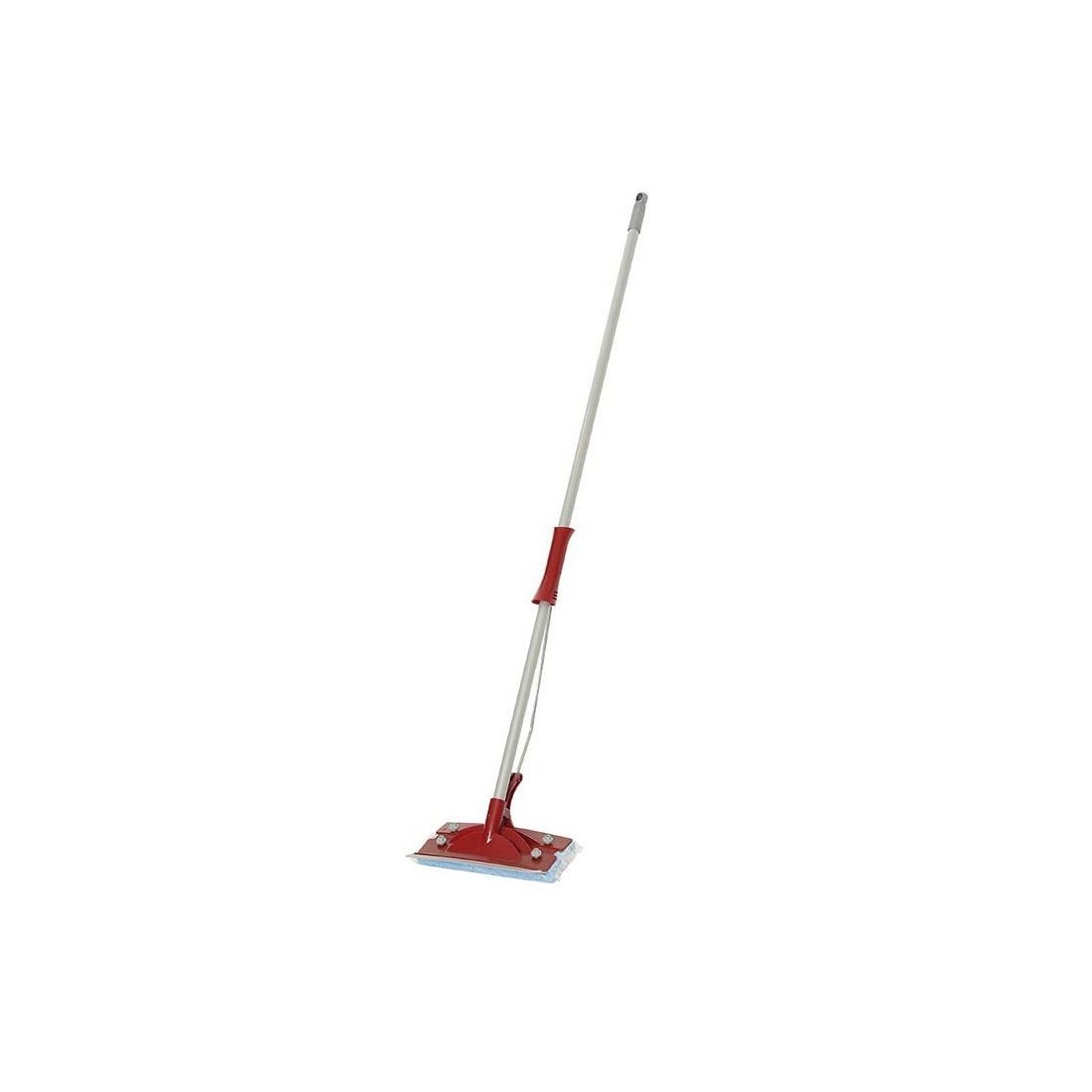RED SPONGE MOP AND HANDLE