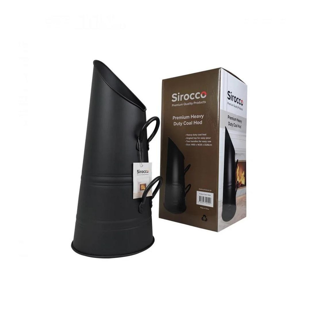 PREMIUM HEAVY DUTY COAL HOD 60CM