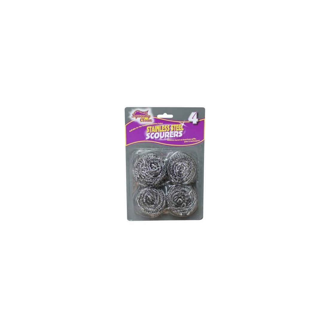 STAINLESS STEEL SCOURERS