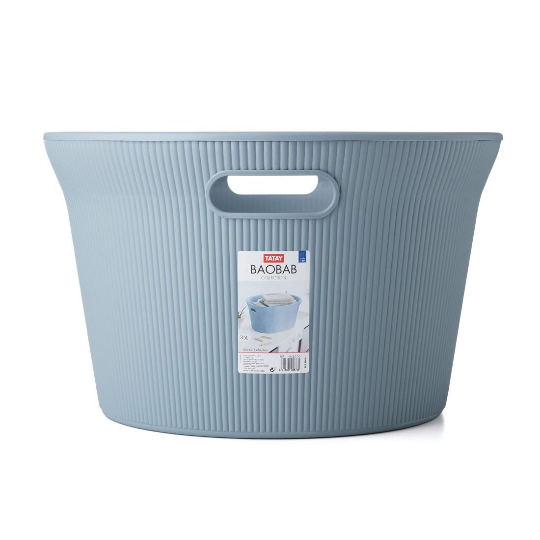 BAOBAB LAUNDRY BASKET 35L BLUE MIST