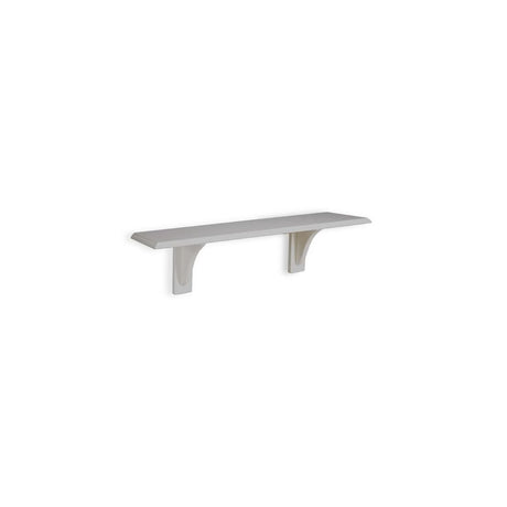 STRAIGHT SHELF GREY 600MM X 200MM X 15MM