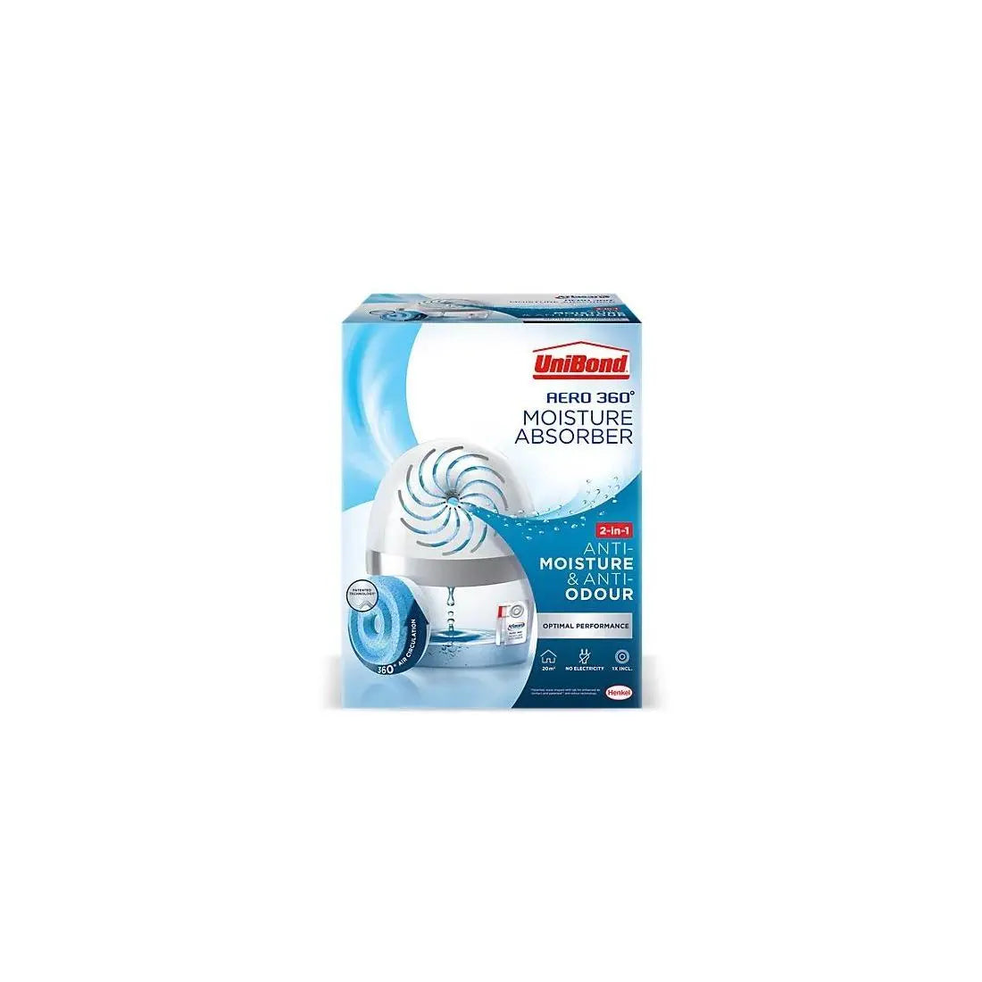 AERO 360 MOISTURE ABSORBER & 1 REFILL