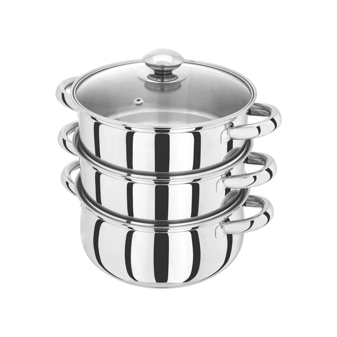 BASICS 20CM STEAMER 3-TIER SET