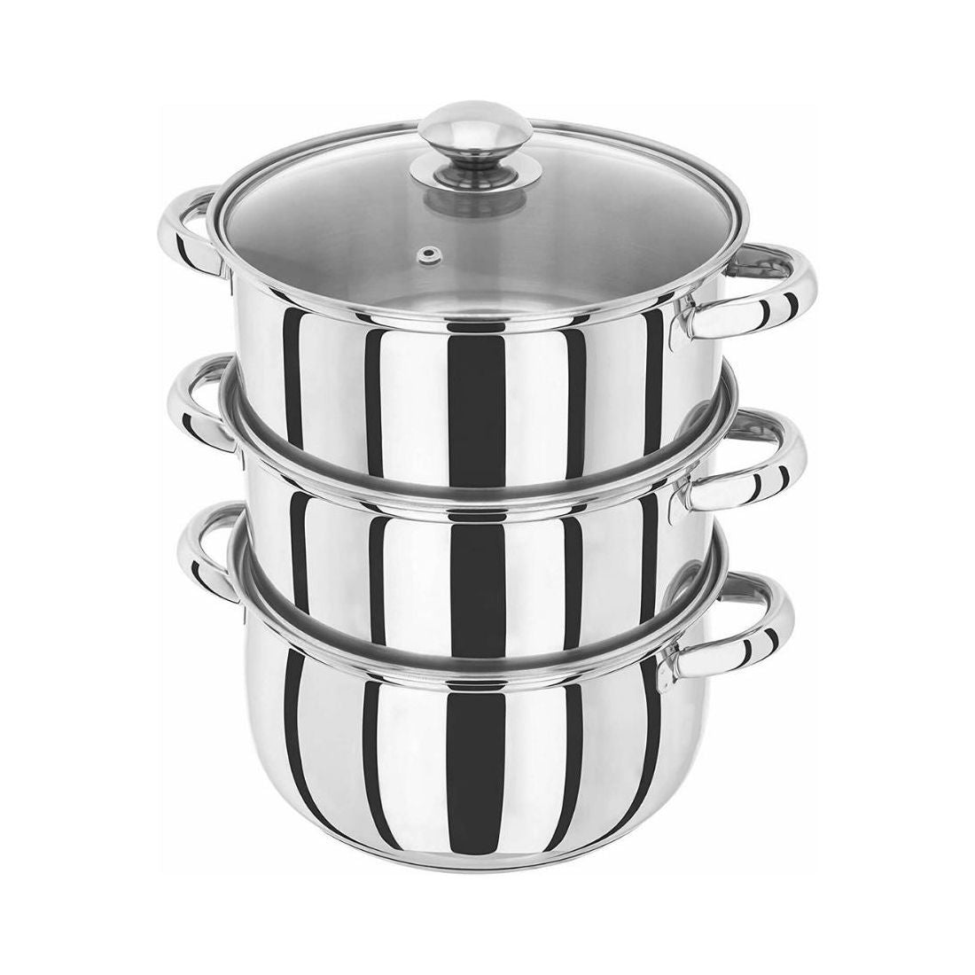 ESSENTIALS 3-TIER STEAMER SET