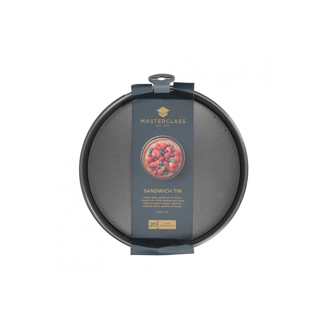 NON-STICK LOOSE BASE SANDWICH PAN 23CM