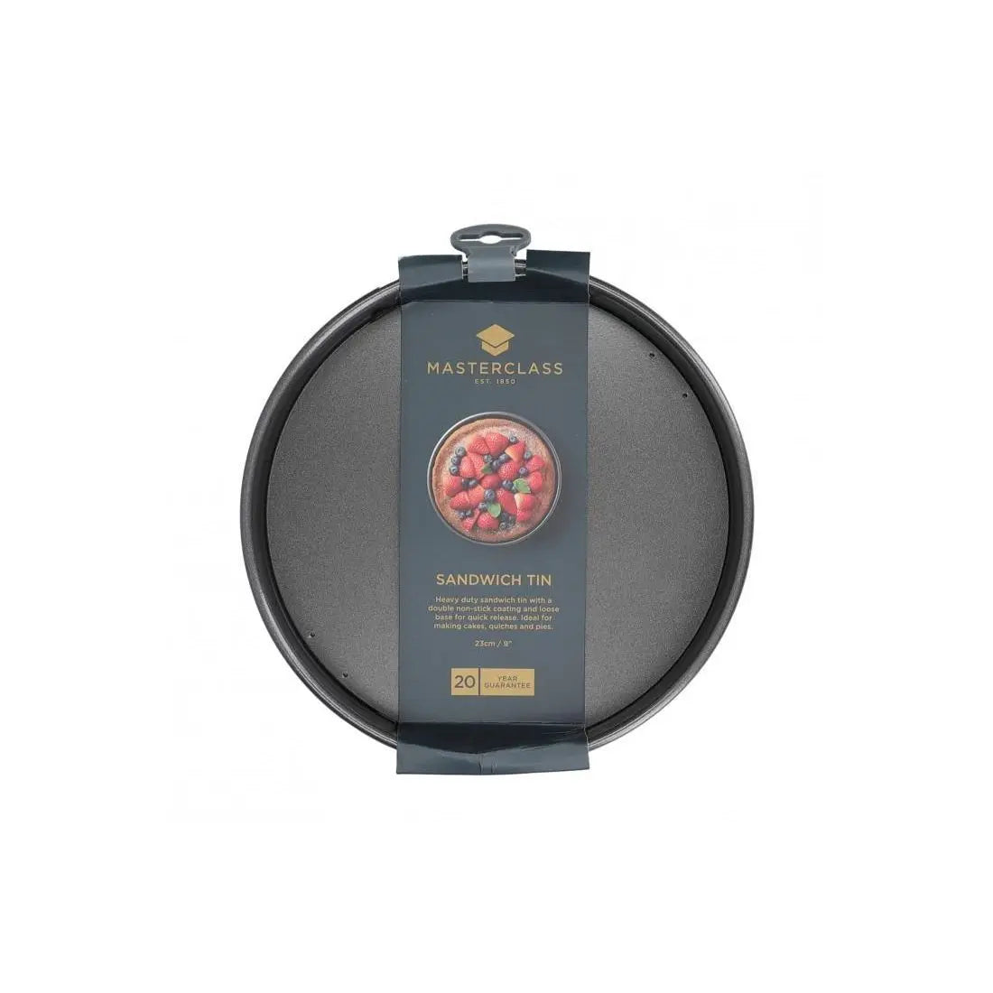 NON-STICK LOOSE BASE SANDWICH PAN 23CM