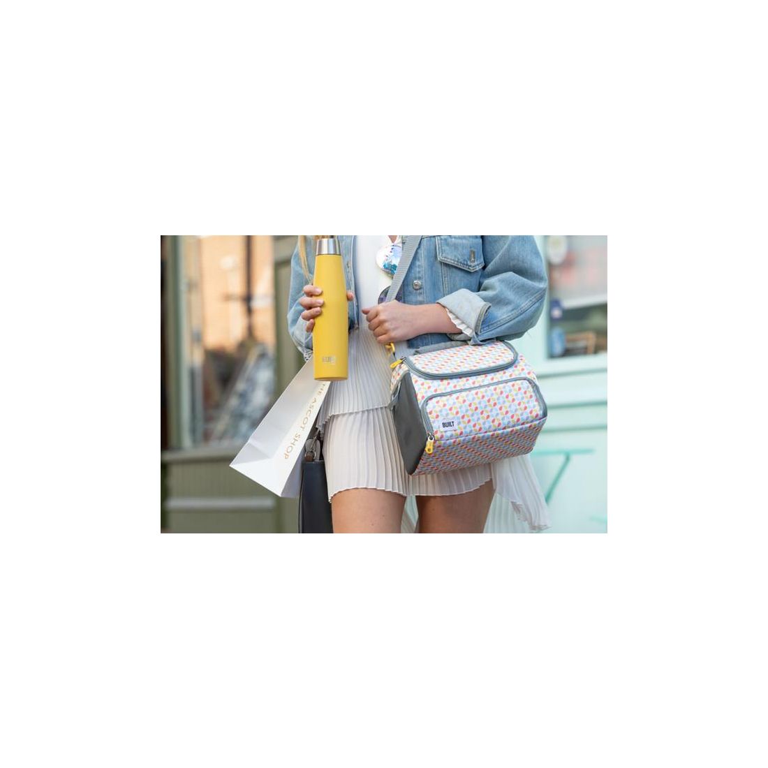 STYLIST 5L LUNCH BAG WITH STORAGE COMPARTMENT