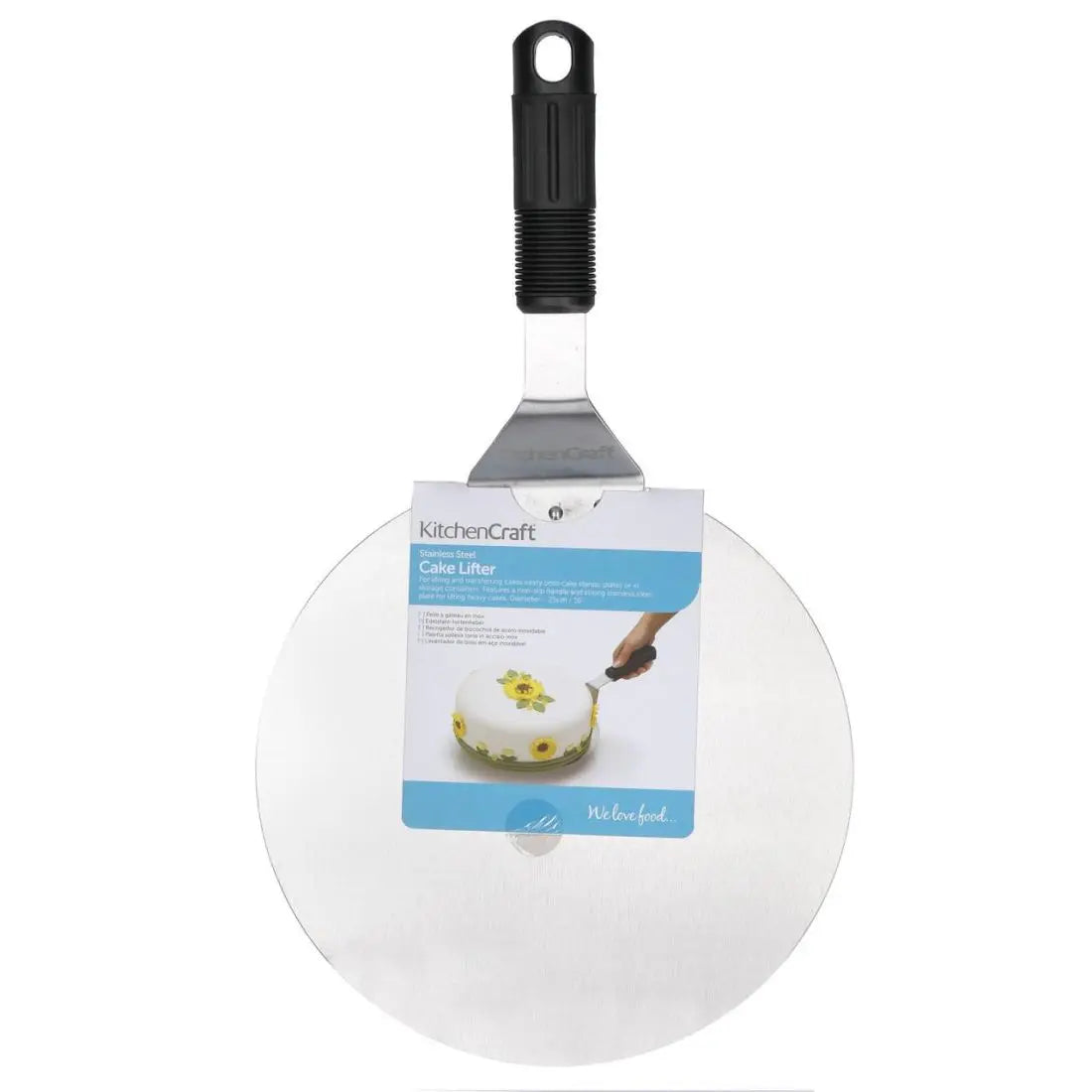 STAINLESS STEEL CAKE LIFTER