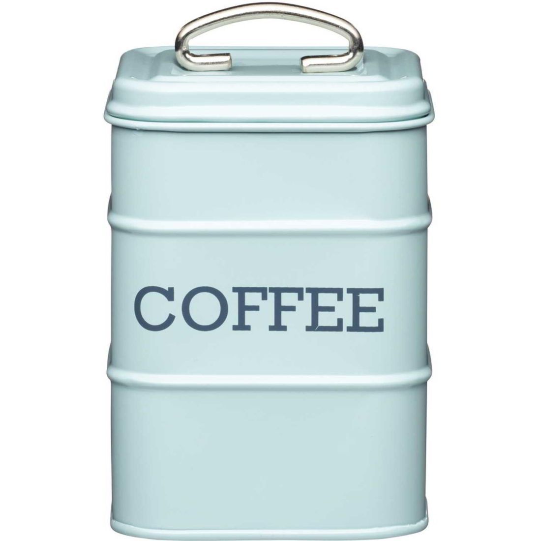 COFFEE CANNISTER STEEL BLUE