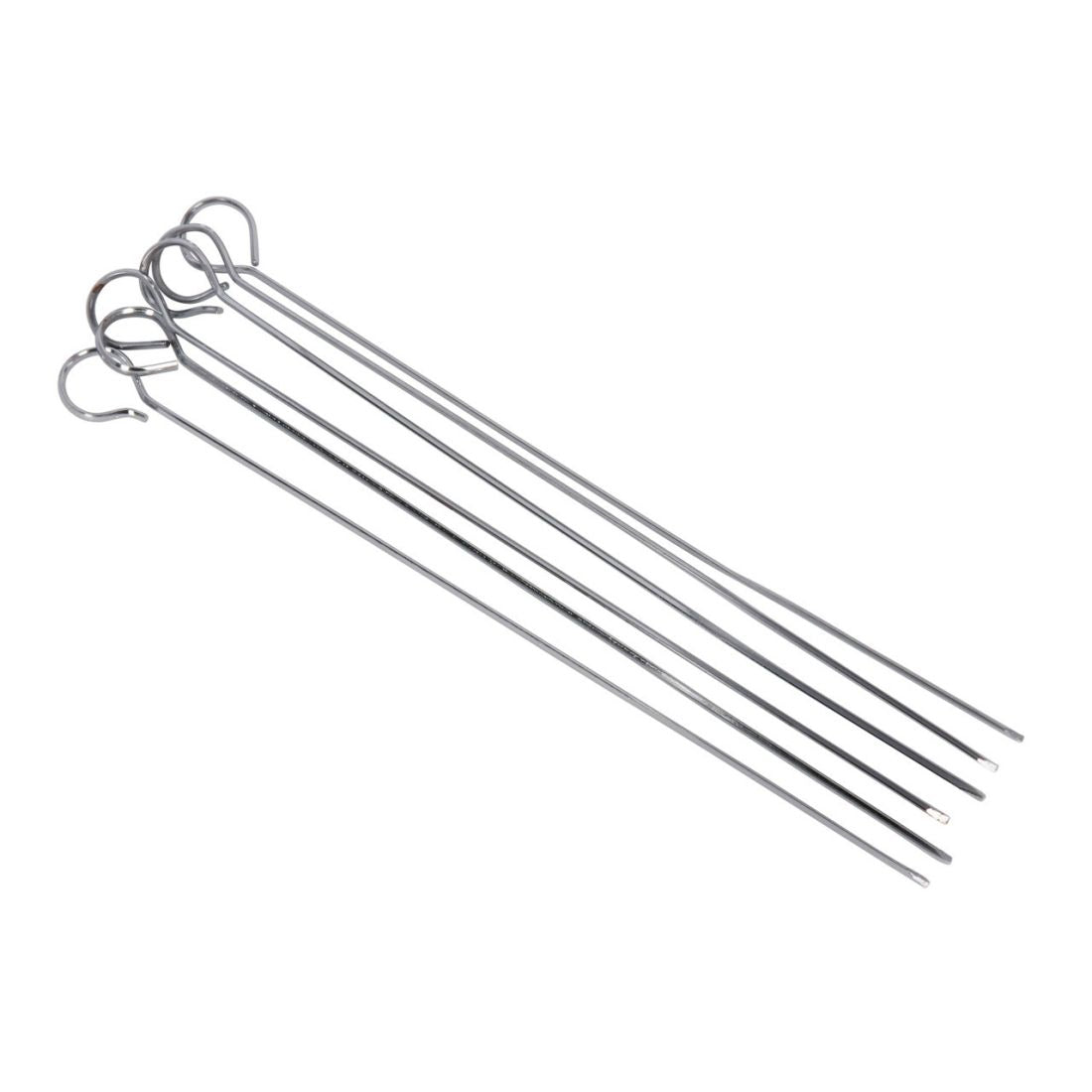 FLAT SIDED SKEWERS SET OF SIX 20CM