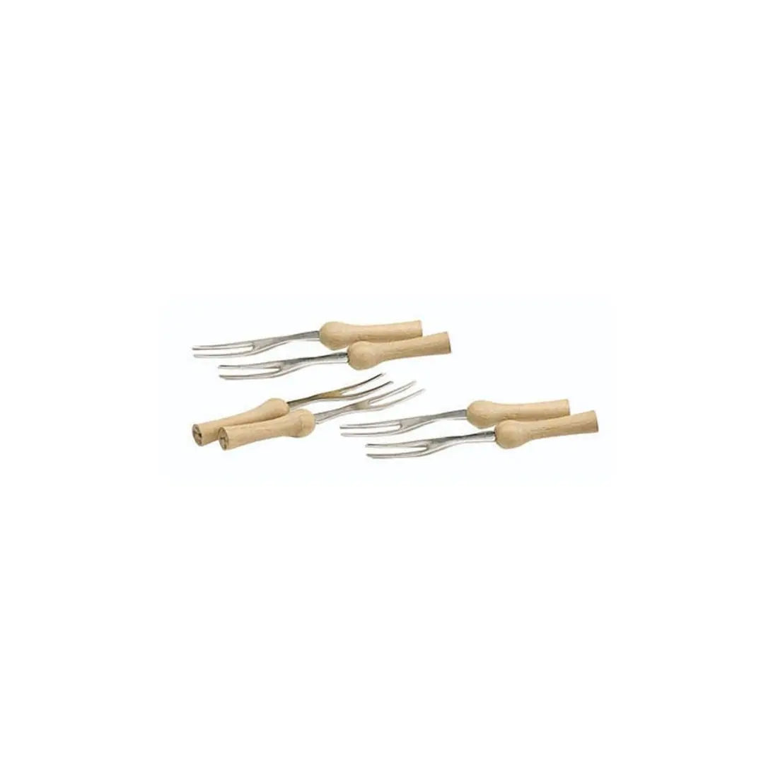 SET OF SIX CORN ON THE COB HOLDERS