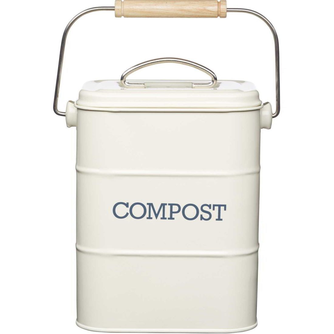 ANTIQUE CREAM COMPOST BIN