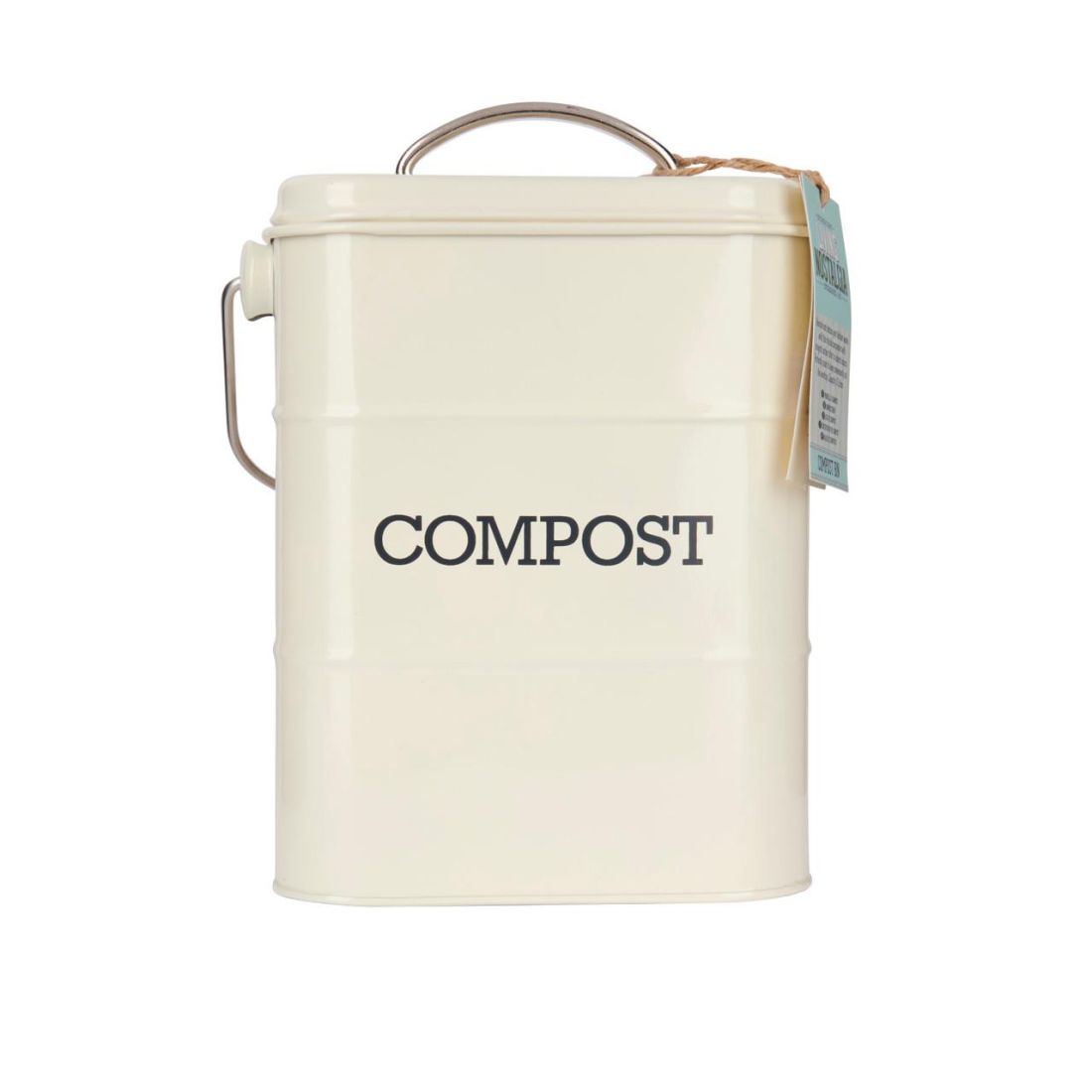 ANTIQUE CREAM COMPOST BIN