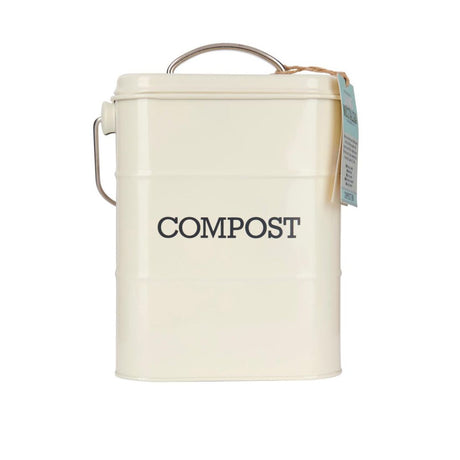 ANTIQUE CREAM COMPOST BIN