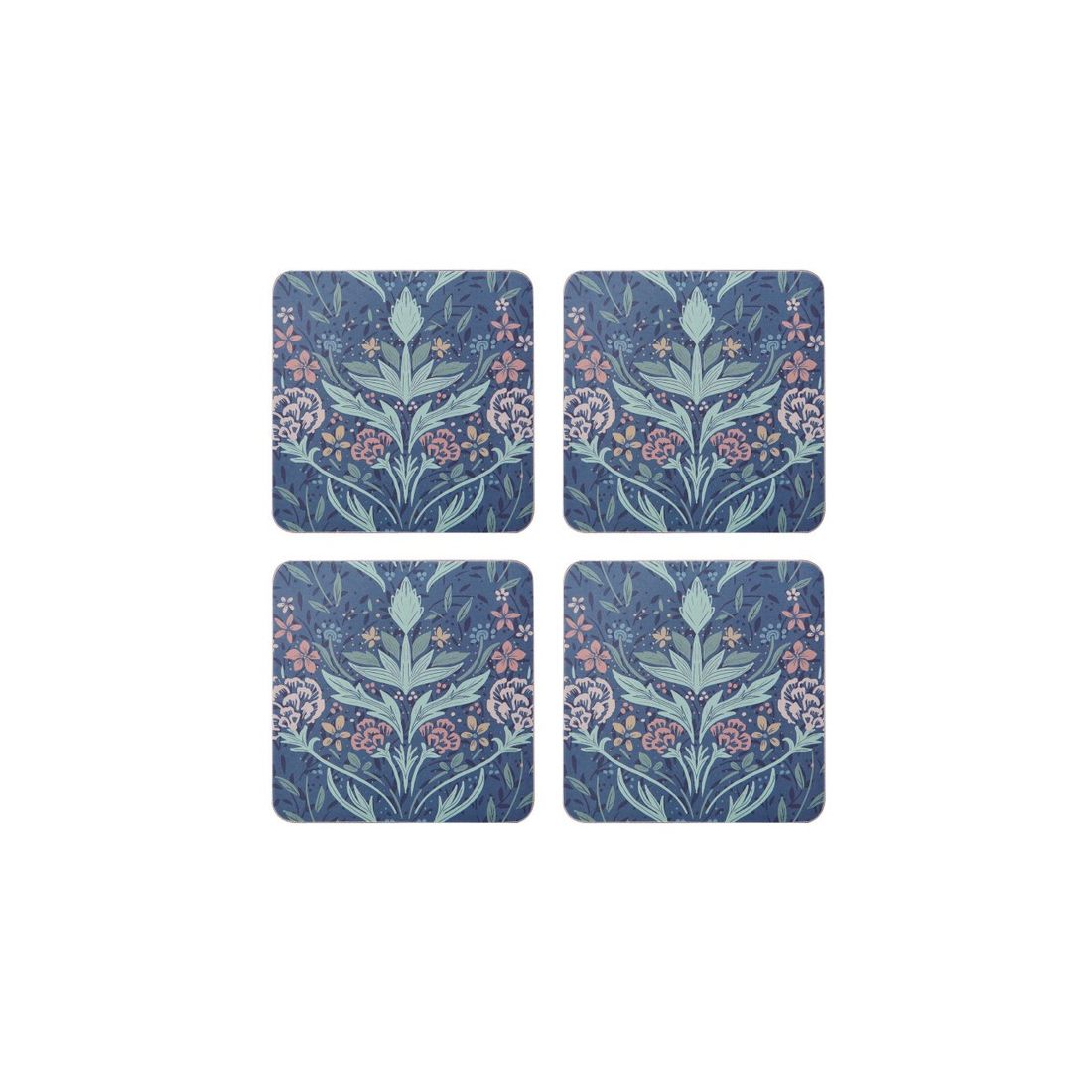 ARTS & CRAFT PREMIUM COASTERS SET OF FOUR